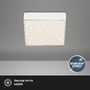 Hranatá - BRI 7076-416 LED stropní svítidlo hvězdné nebe, 15,7 cm, 11 W, bílé - BRILONER - foto 2