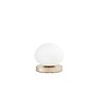Stolní lampy dekorační - FAN I-RIPPLE-L18-ORO Stolní lampa Lumetto Ripple zlatá, patice E27, 18 x 18 x 16,5 cm - FANEUROPE - foto 2