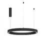 Kruhová - NV 9558604 Závěsné svítidlo ELOWEN LED hliník a akryl černá Epistar SMD2835 50W 3000K stmívatelné D80 H200 120st. IP20 - NOVA LUCE - foto 2