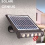 Reflektory - CEN GNS-081240 Solární reflektor LED GENIUS SOLARE SLIM 8W 4000K 950lm IP65 - CENTURY - foto 2