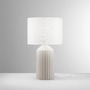 Stolní lampy dekorační - FAN I-SAHARA-L-BG Stolní lampa Sahara (béžová keramika) 1 x E27, pr. 35 x 61 cm - FANEUROPE - foto 2