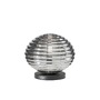 Stolní lampy dekorační - FAN I-RIPPLE-L32-NER Stolní lampa Lumetto Ripple černá, patice E27, 32 x 32 x 28 cm - FANEUROPE - foto 2