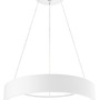 Kruhová - NV 6167203 Závěsné svítidlo RANDO matný bílý hliník a akryl LED 42W 230V 4000K IP20 - NOVA LUCE - foto 2