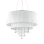 Válec - ILUX 165011 Závěsné svítidlo Ideal Lux Opera SP10 bianco 165011 bílé 90cm - IDEALLUX - foto 2