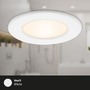Kruhová - BRI 7053-016 LED vestavné svítidlo, pr. 11,5 cm, 6 W, bílé - BRILONER - foto 2