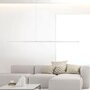 Podélná - PN 8377-55 PURE-LITE LED závěsné svítidlo v barvě oceli 160cm s nastavitelnou barvou světla 2700/3800/5000K a bezdotykovým stmívačem - PAUL NEUHAUS - foto 2