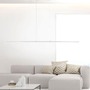 Podélná - PN 8377-55 PURE-LITE LED závěsné svítidlo 160cm s nastavitelnou barvou světla 2700/3800/5000K a bezdotykovým stmívačem hliník - PAUL NEUHAUS - foto 2