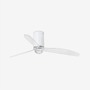 Ventilátory - FARO 32039-9 MINI TUBE FAN M LED, bílá/transparentní, stropní LED ventilátor s DC motorem - FARO - foto 2