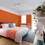 Hranatá - LD 14790-55 IVEN LED stropní svítidlo v barvě oceli s funkcí stmívání v moderním designu SimplyDim 3000K - LEUCHTEN DIREKT / JUST LIGHT - foto 2