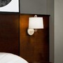 Dekorativní - FARO 24030-01 MONTREAL nástěnná lampa, bílá - FARO - foto 2