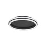 Kruhová - NV 9212912 Stropní svítidlo WILLOW černá ocel a akryl D45x6mm LED 40W - NOVA LUCE - foto 2