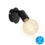 Bodová - BRI 2868-015 Bodové svítidlo pr. 10 cm 1x E27 60W černá - BRILONER - foto 2