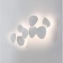 Nepřímé osvětlení - NV 9084081 Nástěnné svítidlo CRONUS bílá sádra a hliník LED 12W 220-240V 3000K IP20 - NOVA LUCE - foto 2