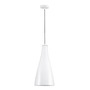 Kónická - NV 9009232 Závěsné svítidlo LIVTAR bílé lesklé sklo E27 1x12W 230V IP20 bez žárovky - NOVA LUCE - foto 2