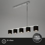 Podélná - BRI 4736-054 Závěsné svítidlo, 136 cm, bez 5x E14, antická stříbrná - BRILONER - foto 2