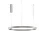 Kruhová - NV 9345666 Závěsné svítidlo ELOWEN broušený šampaň stříbrný hliník a silikon LED 80W 3000K stmívatelné - NOVA LUCE - foto 2