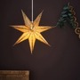 Interiérové dekorace - MAR 705791 Glitter zlatá závěsná hvězda 45 cm - Markslöjd - foto 2