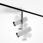 Lištové Magnetic Maytoni Exility - M TR005-4-2X12W-DS-BW Svítidlo pro kolejnicový systém Elti Duo 2700-6000K 24W nastavitelná bílá hliník černá/bílá Bluetooth stmívatelné Exility - MAYTONI - foto 2