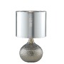 Stolní lampy dekorační - FAN I-PULSAR/L 35 SILVER Stolní lampa Lumetto Pulsar stříbrná, patice E27+E14, 22 x 22 x 35 cm - FANEUROPE - foto 2