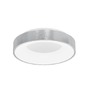 Kruhová - NV 9353834 Stropní svítidlo RANDO THIN broušený stříbrný hliník a akryl LED 30W 230V 3000K IP20 stmívatelné - NOVA LUCE - foto 2
