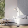 Stojací lampy - LD 12157-18 LED stojací svítidlo černé, vypínač, flexibilní nastavitelné, do obývacího pokoje 3000K - JUST LIGHT - foto 2