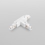 Lišty a příslušenství EUTRAC - FAN LED-RAIL-T-DX1-DA-BCO 3‑fázový systém RAIL pravé T‑spojení pro šestivodičový systém DALI bílá - FANEUROPE - foto 2