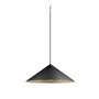 Kónická - LA 1008508 MAGICO 55 závěsné svítidlo, E27, délka závěsu 180cm, 1x max. 10W, matná černá / zlatá - BIG WHITE (SLV) - foto 2