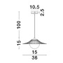 Koule - NV 9620127 Závěsné svítidlo FLY matný bílý kov E27 1x12W 230V IP20 bez žárovky - NOVA LUCE - foto 2