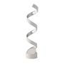Stolní lampy dekorační - FAN LED-HELIX-L4C BCO Stolní lampa LUME LED HELIX bílá/stříbrná, 12 W, 740 lm, 3000 K, 14,5 x 14,5 x 66 cm - FANEUROPE - foto 2