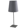Stolní lampy dekorační - FAN I-ELVIS-L GR Stolní lampa Lume Elvis, šedá, 1 x E27, 24 x 63,5 cm - FANEUROPE - foto 2