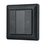 Stmívače - SLC S57001B SmartOne Zigbee 1CH nástěnný panel IP20 černý - TLG - foto 2