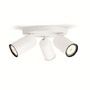 Bodová - PH 50583/31/PN Bodové svítidlo Philips Pongee 50583/31/PN bílé 3x max.10W - PHILIPS (915005531101) - foto 2