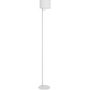 Stojací lampy - NV 9180521 Stojací lampa YAMA bílé stínidlo a bílý hliník vypínač na těle E27 1x12W 230V IP20 bez žárovky - NOVA LUCE - foto 2