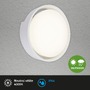 Nástěnná - BRILO 3019-016 LED venkovní svítidlo pr. 22 cm 18W 1500lm bílé - BRILO - foto 2