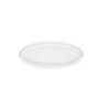 Kruhová - NV 9212916 Stropní svítidlo WILLOW bílá ocel a akryl D60x6cm LED 60W - NOVA LUCE - foto 2