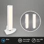 Na stůl - BRILO 7474016 LED nabíjecí stolní lampa, 30 cm, paměť, 7W, 700lm, bílé - BRILO - foto 2