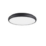 Kruhová - NV 8100984 Stropní svítidlo GAP černý hliník akrylový difuzor LED 50W 230V 3000K IP20 - NOVA LUCE - foto 2