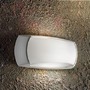 Nástěnná - ILUX 123776 Venkovní nástěnné svítidlo Ideal Lux Francy-2 AP1 bianco 123776 bílé - IDEALLUX - foto 2