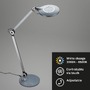 Stolní lampy pracovní - BRILO 7027-015 CCT LED stolní lampa na psací stůl, pr. 20 cm, 9 W, antracit - BRILO - foto 2