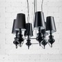 Dekorativní - AZZ AZ1379 Baroco 6 pendant (black) - AZZARDO - foto 2