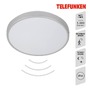 Kruhová - TF 601604TF TELEFUNKEN LED stropní svítidlo s čidlem, pr. 29 cm, 12 W, bílé-titan - BRILONER - foto 2