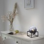 Stolní lampy dekorační - LD 15423-18 ZEA LED stolní lampa 1 ramenné černé kouřové sklo moderní do interiéru - LEUCHTEN DIREKT / JUST LIGHT - foto 2