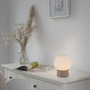 Stolní lampy dekorační - LD 15175-39 LED stolní lampa NAMI, písková barva, dotykové ovládání, paměťová funkce, opálové sklo s rýhováním, 3000K - JUST LIGHT - foto 2