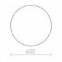 Stínidla, kryty, clony - RED G11869 DIFFUSER R 60 PMMA mléčný akryl (starý kód: R11869) - RED - DESIGN RENDL - foto 2