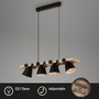 Podélná - BRILO 4406-045 Závěsné svítidlo, 85 cm, max. 40 W, černá-dřevo - BRILO - foto 2