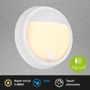 Nástěnná - BRI 3784016 Puni LED venkovní nástěnné svítidlo, nabíjecí, 3 krokový dotykový stmívač, časovač, bílé - BRILONER - foto 2