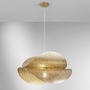 Dekorativní - FAN I-RHEI-TARA-S5060 Závěsné svítidlo Rhei‑Tara zlaté, 1xE27, 60 x 33 x 150 cm - FANEUROPE - foto 2