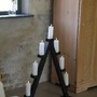 Interiérové dekorace - MAR 706323 Arbor adventní černý vánoční svícen na baterie - Markslöjd - foto 2