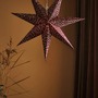 Interiérové dekorace - MAR 705323 Baroque bordó závěsná hvězda 75 cm - Markslöjd - foto 2