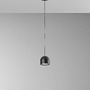 Polokoule - FAN LED-YOYO-S1-NER Závěsné LED svítidlo Yoyo černé kov+akryát 6W 3000K 10 x 200 cm - FANEUROPE - foto 2